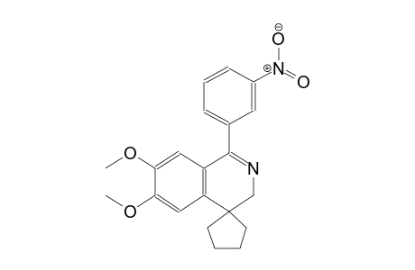 6',7'-dimethoxy-1'-(3-nitrophenyl)-3'H-spiro[cyclopentane-1,4'-isoquinoline]
