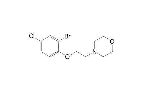 4-[2-(2-bromo-4-chlorophenoxy)ethyl]morpholine