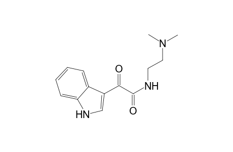 1H-Indole-3-acetamide, N-[2-(dimethylamino)ethyl]-.alpha.-oxo-