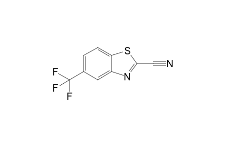 5-(trifluoromethyl)-1,3-benzothiazole-2-carbonitrile