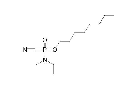O-octyl N-ethyl N-methyl phosphoramidocyanidate