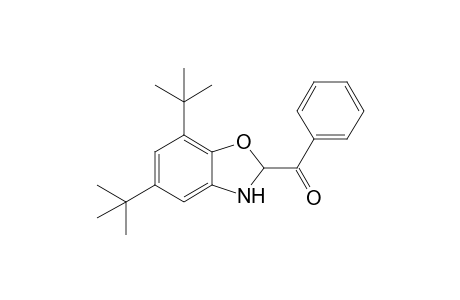 2-Benzoyl-5,7-di-tert-butyl-2,3-dihydrobenzoxazole