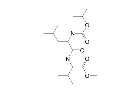 leu-val, N-(Isopropyloxycarbonyl)-, methyl ester