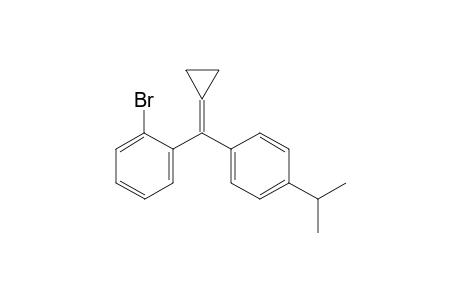 1-Bromo-2-[cyclopropylidene-(4-isopropylphenyl)methyl]benzene