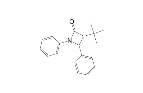 2-Azetidinone, 3-(1,1-dimethylethyl)-1,4-diphenyl-, cis-