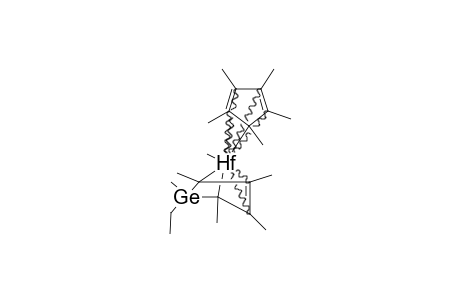 (ETA(5)-C5ME5)-(ETA(4)-C4ME4GEMEET)-HFME