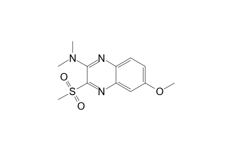 2-Dimethylamino-3-methylsulfonyl-6-methoxy-quinoxaline