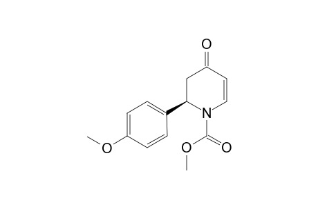 (R)-methyl 2-(4-methoxyphenyl)-4-oxo-3,4-dihydropyridine-1(2H)-carboxylate