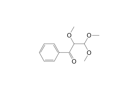 2,3,3-trimethoxy-1-phenyl-1-propanone