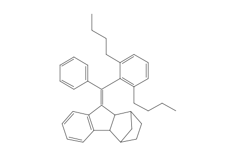 E-9-{1-(2,6-Di-n-butylphenyl)-1-phenylmethylene}-1,2,3,4,4a,9a-hexahydro-1,4-methano-1H-fluorene