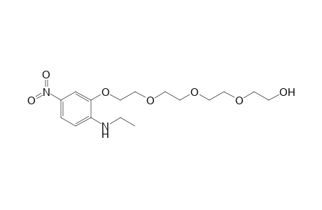 1-(Ethylamino)-2-(12'-hydroxy-1',4',7',10'-tetraoxadodecy)-4-nitrobenzene