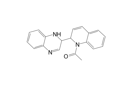 2-(1-Acetyl-1,2-dihydro-2-quinolinyl)-1,2-dihydroquinoxaline