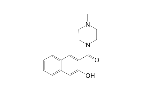 2-Naphthalenol, 3-[(4-methyl-1-piperazinyl)carbonyl]-