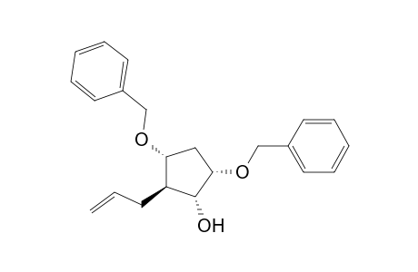 Cyclopentanol, 3,5-bis(phenylmethoxy)-2-(2-propenyl)-, (1.alpha.,2.beta.,3.alpha.,5.alpha.)-(.+-.)-