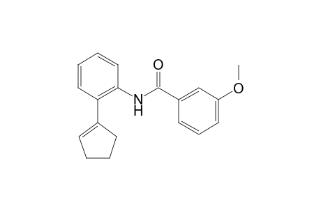 N-(2-Cyclopent-1-en-1-ylphenyl)-3-methoxybenzamide