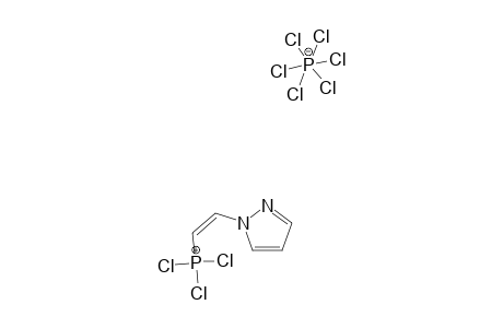 (Z)-2-(PYRAZOLYL)-ETHENYL-TRICHLOROPHOSPHONIUM-HEXACHLOROPHOSPHORATE