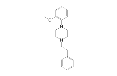 1-(2-METHOXYPHENYL)-4-(2-PHENYL-1-ETHYL)-PIPERAZINE