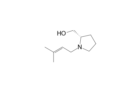 (S)-N-(3-Methyl-2-butenyl)prolinol