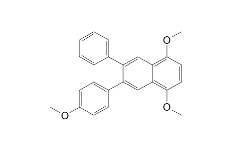 1,4-Dimethoxy-6-(4-methoxyphenyl)-7-phenylnaphthalene