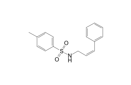 4-Methyl-N-[(Z)-3-phenylprop-2-enyl]benzenesulfonamide
