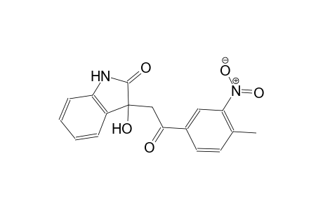3-Hydroxy-3-[2-(4-methyl-3-nitro-phenyl)-2-oxo-ethyl]-1,3-dihydro-indol-2-one