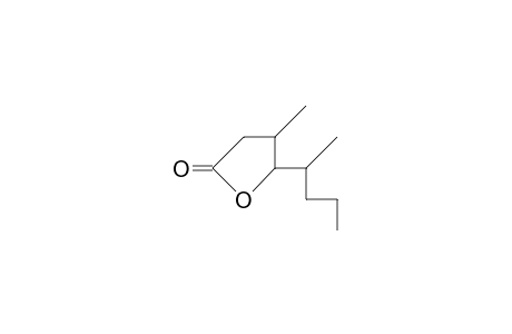 4(S)-Methyl-5(R)-(1(S)-methyl-butyl)-dihydro-2(3H)-furanone