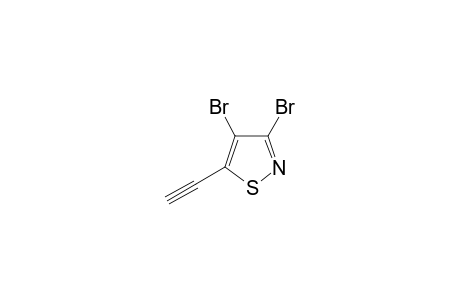 3,4-dibromo-5-ethynyl-1,2-thiazole