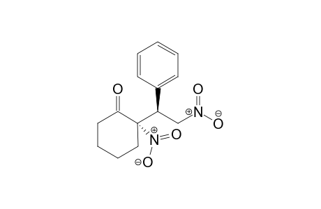 (S)-2-Nitro-2-[(S)-2-nitro-1-phenylethyl]cyclohexanone