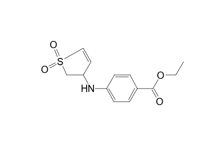 Benzoic acid ethyl ester, 4-(1,1-dioxo-2,3-dihydro-1H-1.lambda.(6)-thiophen-3-ylamino)-