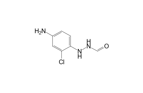 Hydrazine, 1-(4-amino-2-chlorophenyl)-2-formyl-