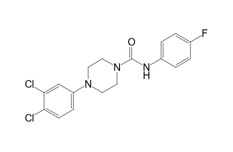 4-(3,4-dichlorophenyl)-4'-fluoro-1-piperazinecarboxanilide