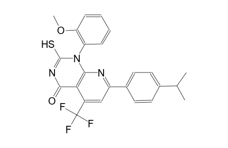 pyrido[2,3-d]pyrimidin-4(1H)-one, 2-mercapto-1-(2-methoxyphenyl)-7-[4-(1-methylethyl)phenyl]-5-(trifluoromethyl)-