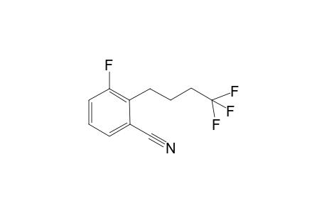 3-Fluoro-2-(4,4,4-trifluorobutyl)benzonitrile