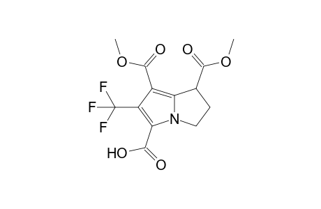 1,7-Dimethoxycarbonyl-6-trifluoromethyl-1,2-dihydro-3H-pyrrolo[1,2-a]pyrrole-5-carboxylic acid