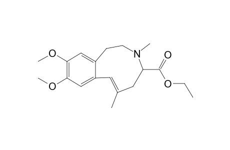 (E)-9,10-Dimethoxy-3,6-dimethyl-2,3,4,5-tetrahydro-1H-benzo[d]azonine-4-carboxylic acid ethyl ester