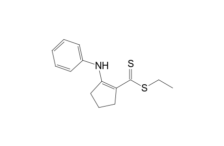 Ethyl 2-(phenylamino)cyclopent-1-ene-1-carbodithioate