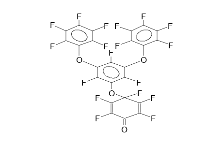 PERFLUORO-4-(3,5-DIPHENOXYPHENOXY)-2,5-CYCLOHEXADIEN-1-ONE