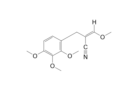 cis-a-(methoxymethylene)-2,3,4-trimethoxyhydrocinnamonitrile