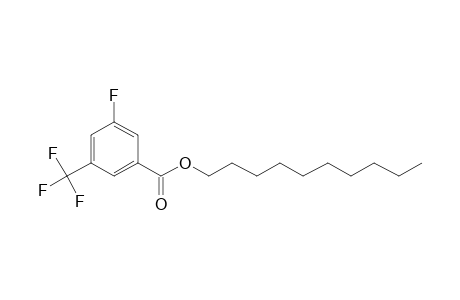 5-Fluoro-3-trifluoromethylbenzoic acid, decyl ester