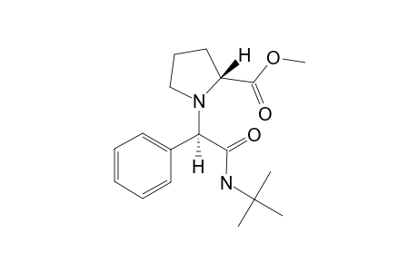 (2R,1R)-METHYL-1-[1-(TERT.-BUTYLCARBAMOYL)-1-PHENYLMETHYL]-PYRROLIDINE-2-CARBOXYLATE