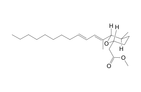 Methyl 5-methyl-6-[(2E,4E)-trideca-2,4-dien-2-yl]pyran-2-acetate