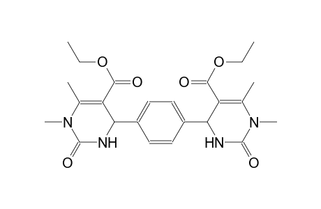 5-Pyrimidinecarboxylic acid, 4-[4-[5-(ethoxycarbonyl)-1,2,3,4-tetrahydro-1,6-dimethyl-2-oxo-4-pyrimidinyl]phenyl]-1,2,3,4-tetrahydro-1,6-dimethyl-2-oxo-, ethyl ester