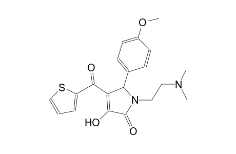 2H-pyrrol-2-one, 1-[2-(dimethylamino)ethyl]-1,5-dihydro-3-hydroxy-5-(4-methoxyphenyl)-4-(2-thienylcarbonyl)-