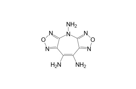 4H-Bis[1,2,5]oxadiazolo[3,4-b:3',4'-f]azepine-4,8,9-triamine