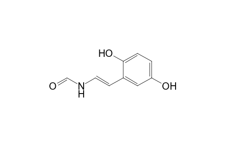 N-[(E)-2-(2,5-dihydroxyphenyl)ethenyl]formamide