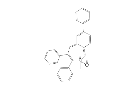 2-Methyl-3,4,7-triphenylbenz(E)-2H-azepine N-oxide