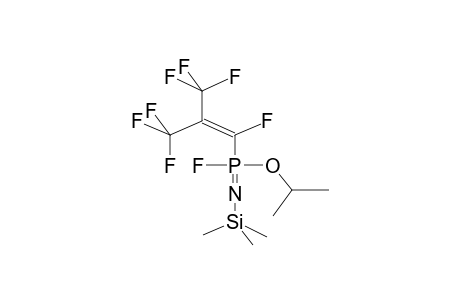 O-ISOPROPYL-N-TRIMETHYLSILYL(PERFLUOROISOBUT-1-ENYL)FLUOROIMIDOPHOSPHONATE