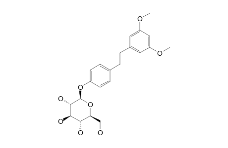 1-(3',5'-DIMETHOXY)PHENYL-2-(4''-O-BETA-D-GLUCOPYRANOSYL)-PHENYLETHANE