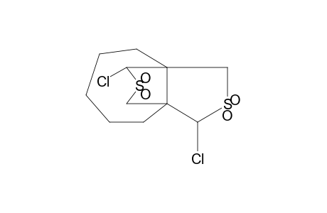 (E,Z)-1,9-DICHLOROTETRAHYDRO-3H,4H-3a,8a-(METHANOTHIOMETHANO)-1H-CYCLOHEPTA[c]THIOPHENE, 2,2,10,10-TETRAOXIDE