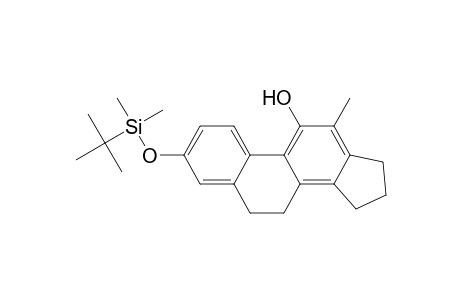 3-Hydroxy-4-methyl-15-(tert-butyldimethylsiloxy)tetracyclo[11.4.0.0(2,10).0(5,9)]heptadeca-1(17),2,4,9,13,15-hexaene
